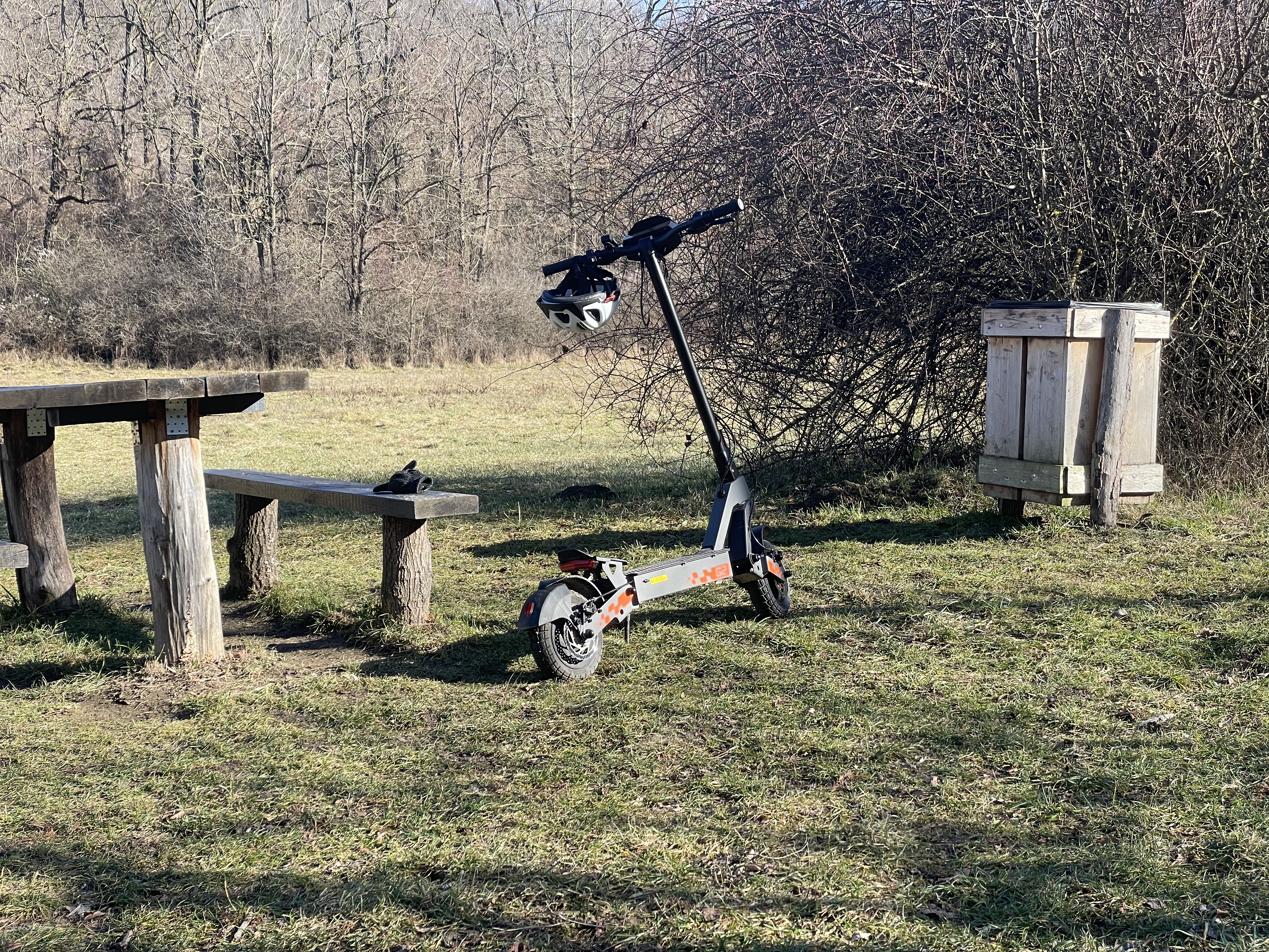 kép a rollerről a szabadban