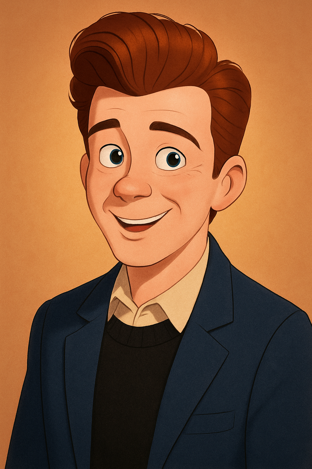 Rick Astley portréja