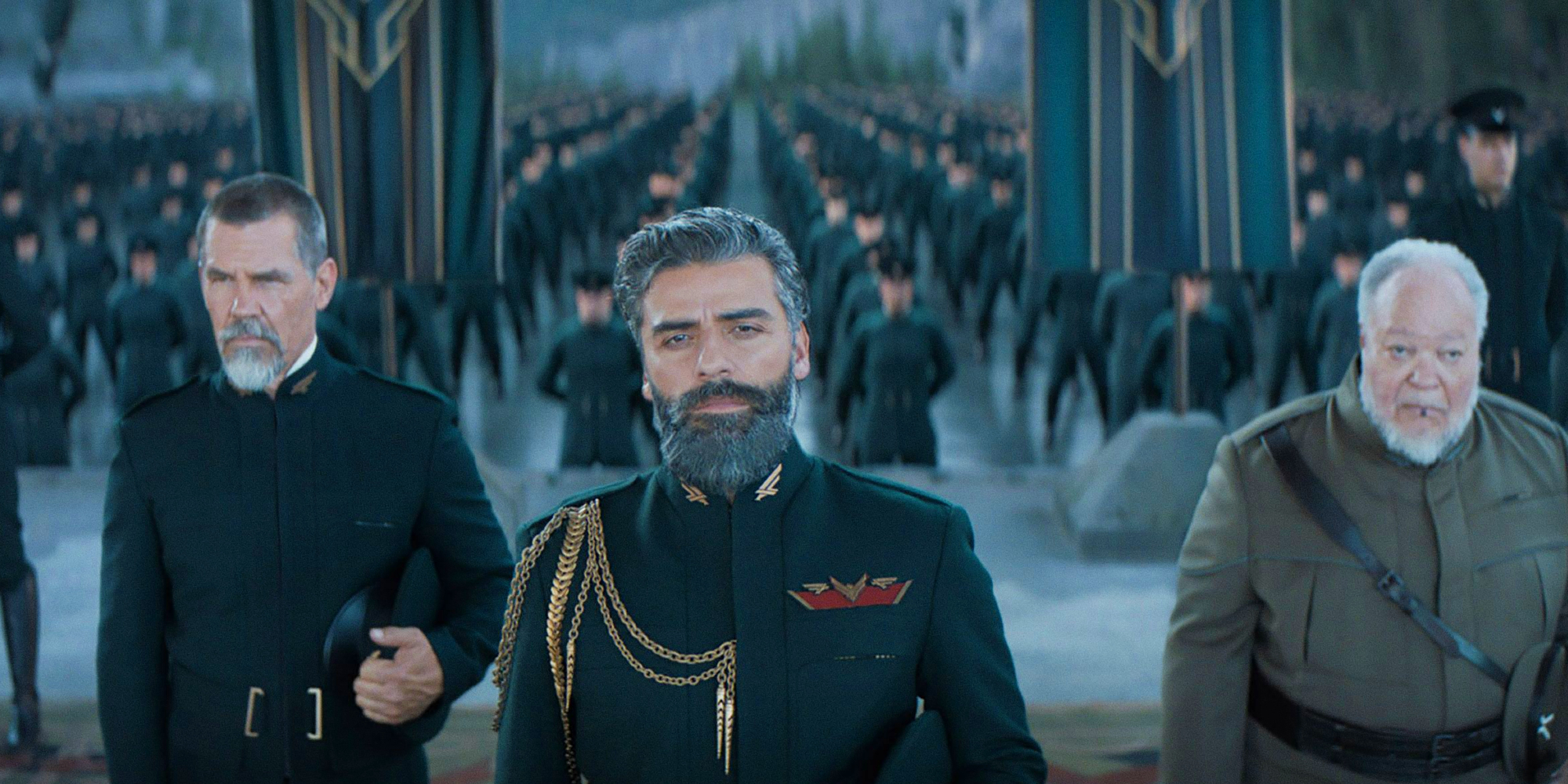 Gurney Halleck, Duke Leto, Thufir Hawat
