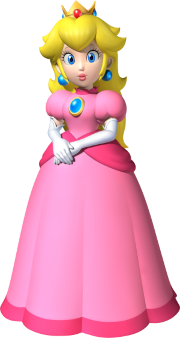 Egy kép Peach hercegnőről