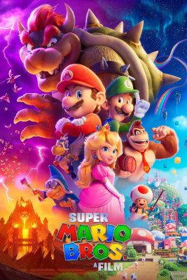 A 2023-as Mario film plakátja
