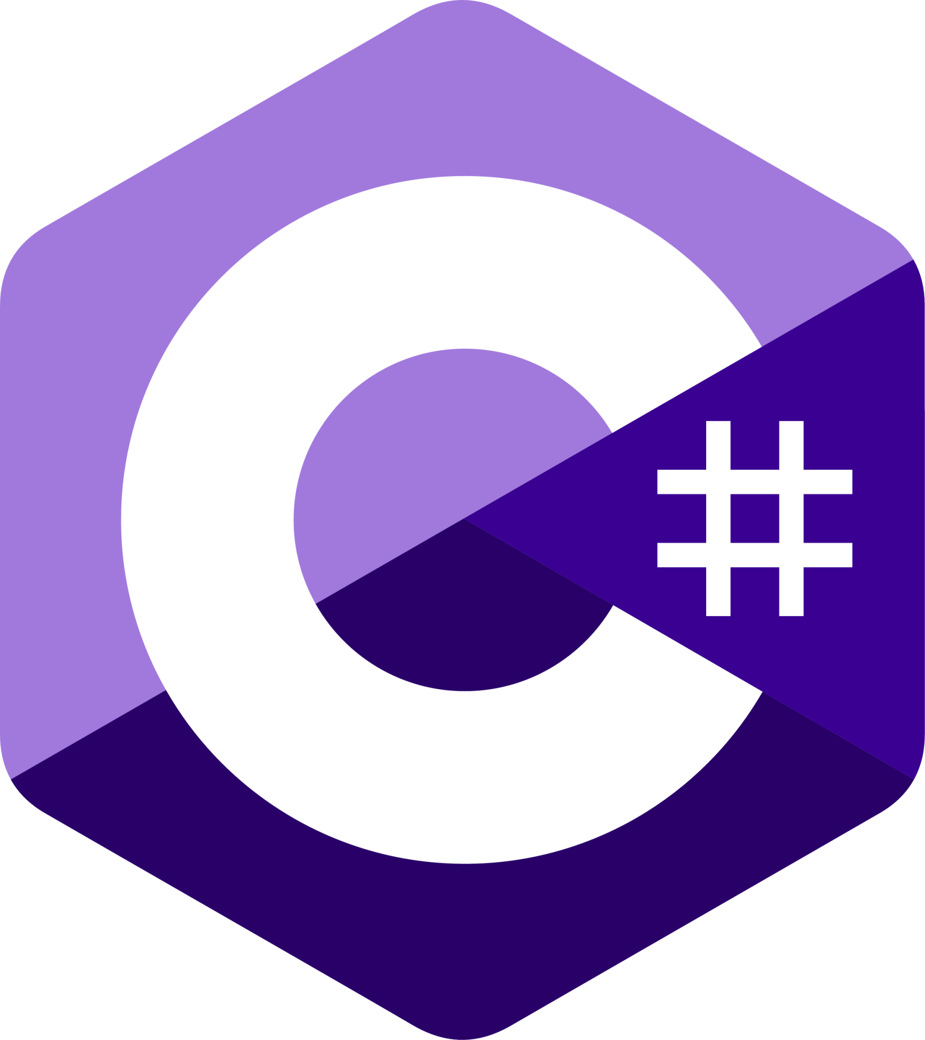 Csharp programming language logo
