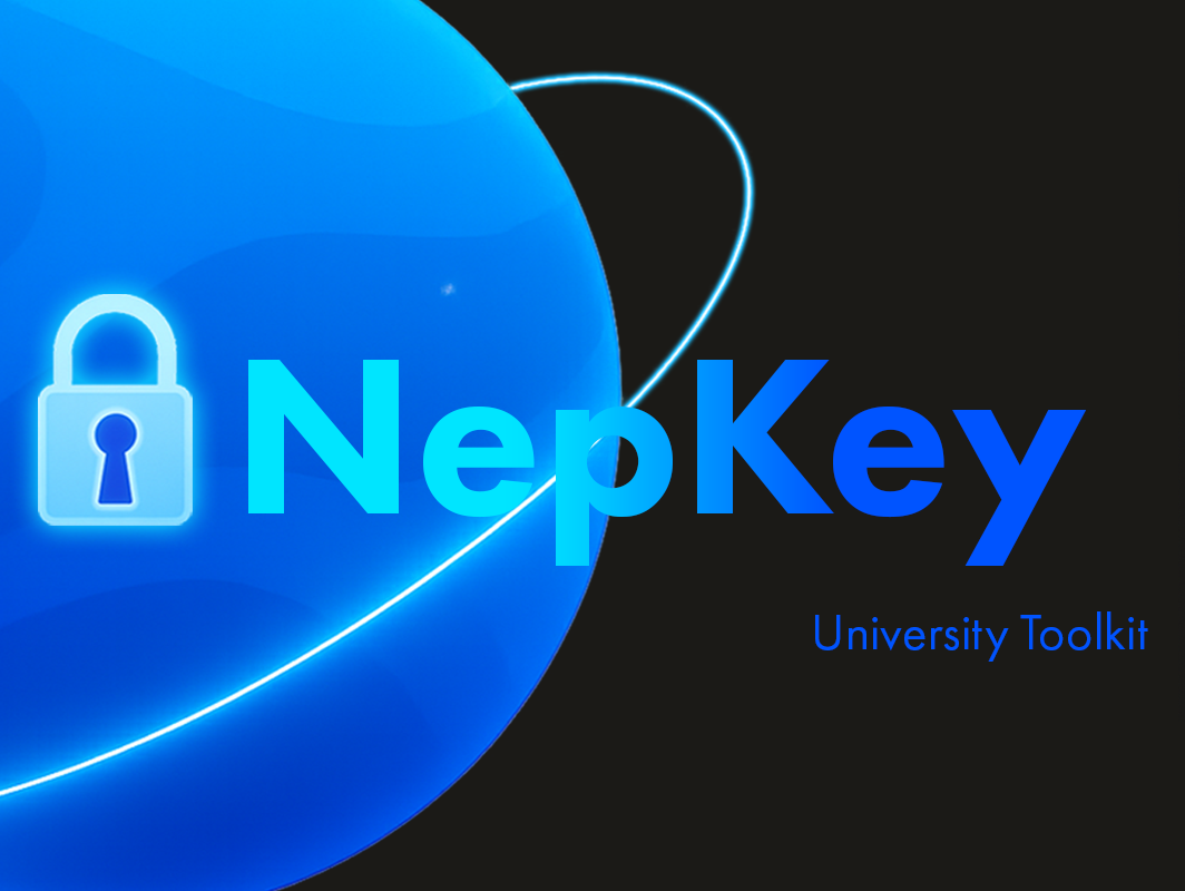 Logo of the nepkey extension im doing