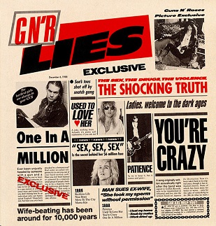 G N' R Lies album cover