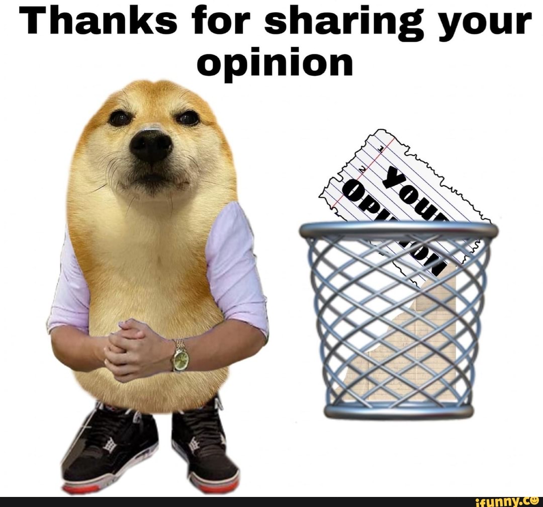 Vicces mém mások véleményéről