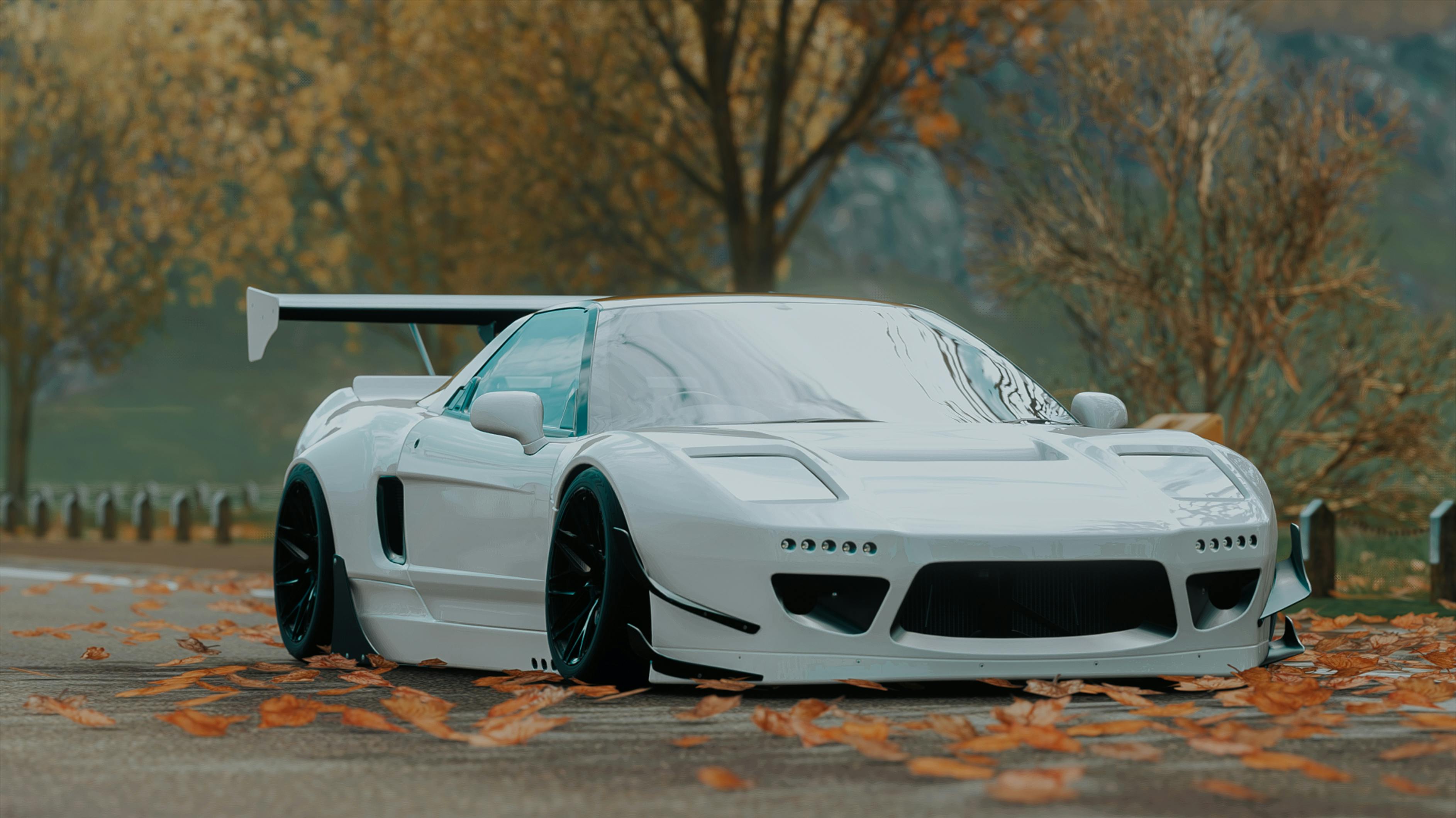 Fehér Honda NSX