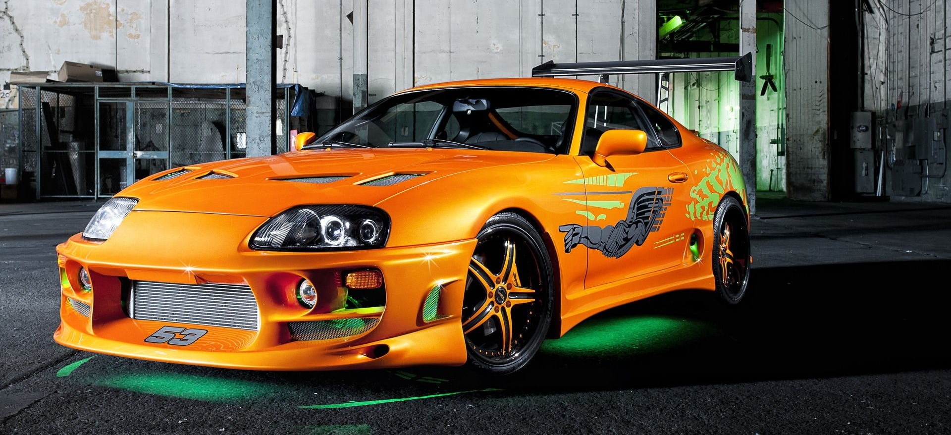 Toyota Supra MK4 a Halálos iramban című filmből