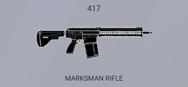Primary weapon, 417