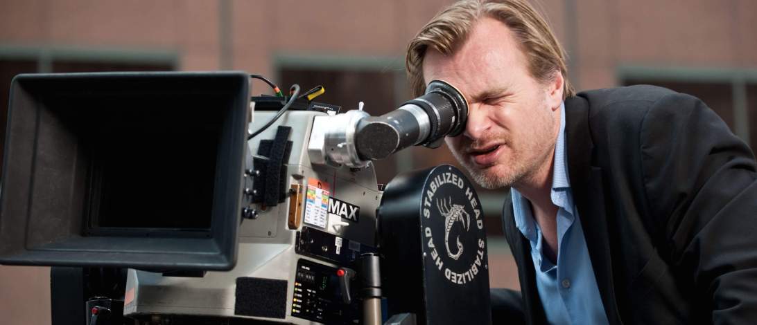 Christopher Nolan munka közben
