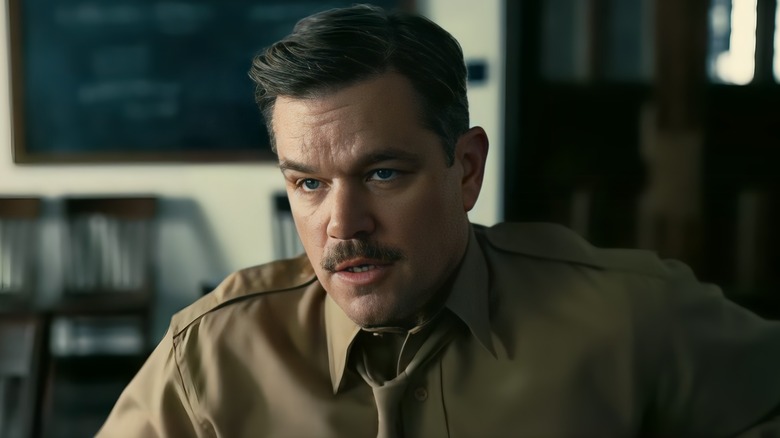 Matt Damon az Oppenheimer című filmben