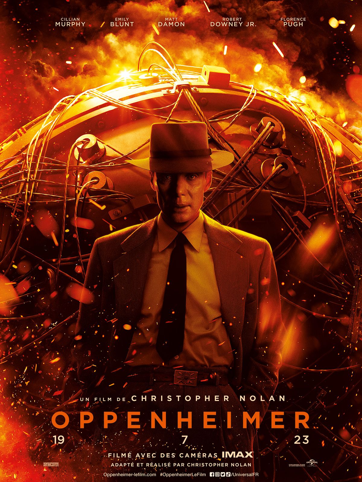 Az Oppenheimer című film plakátja