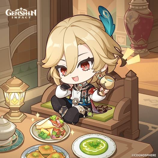 Picture of kaveh sitting at a table