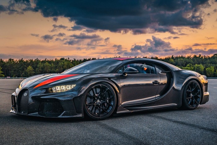 A Bugatti Chiron Super Sport 300+