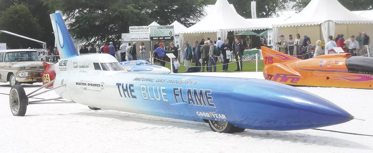 A Blue Flame