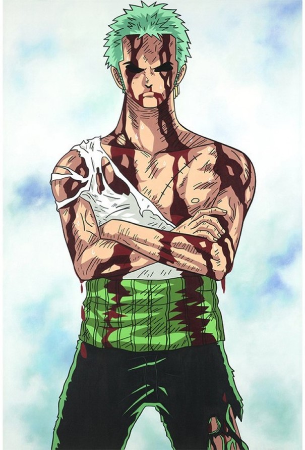 Zoro, egyik legjelentősebb pillanatában