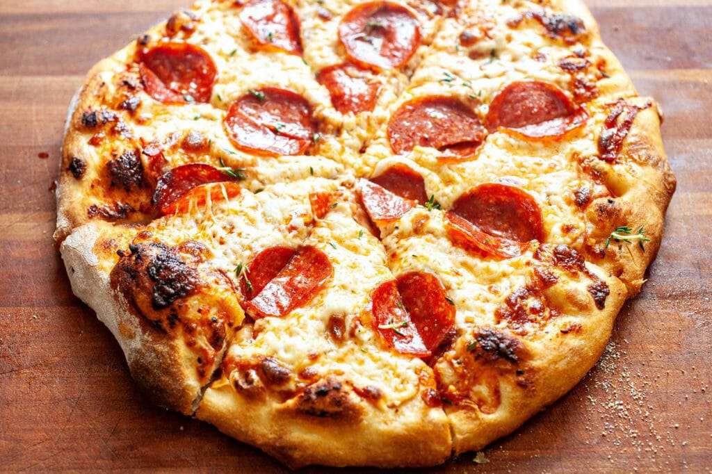 Pepperóni pizza