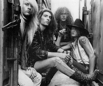 Alice in Chains 1988 banda csoportképe