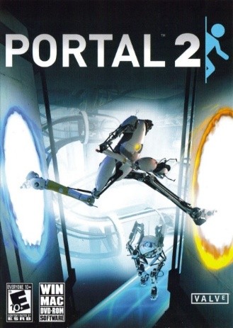 Portal 2 című játék borítója