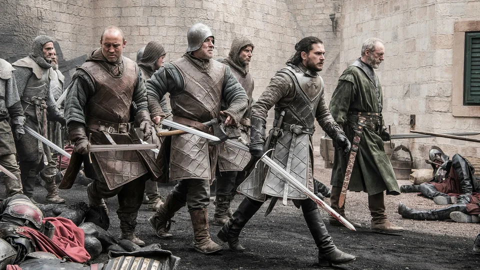 John Snow during the conquest of King's Landing