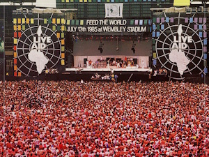 A queen a LiveAid-en