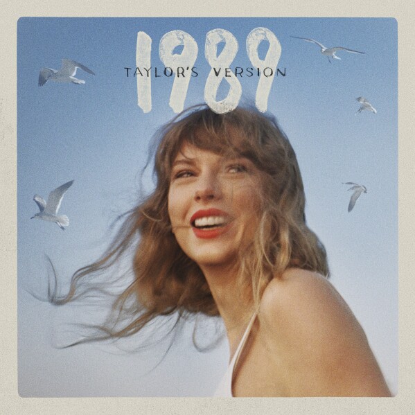 Taylor Swift '1989' (Taylor's Version) című albumának borítója
