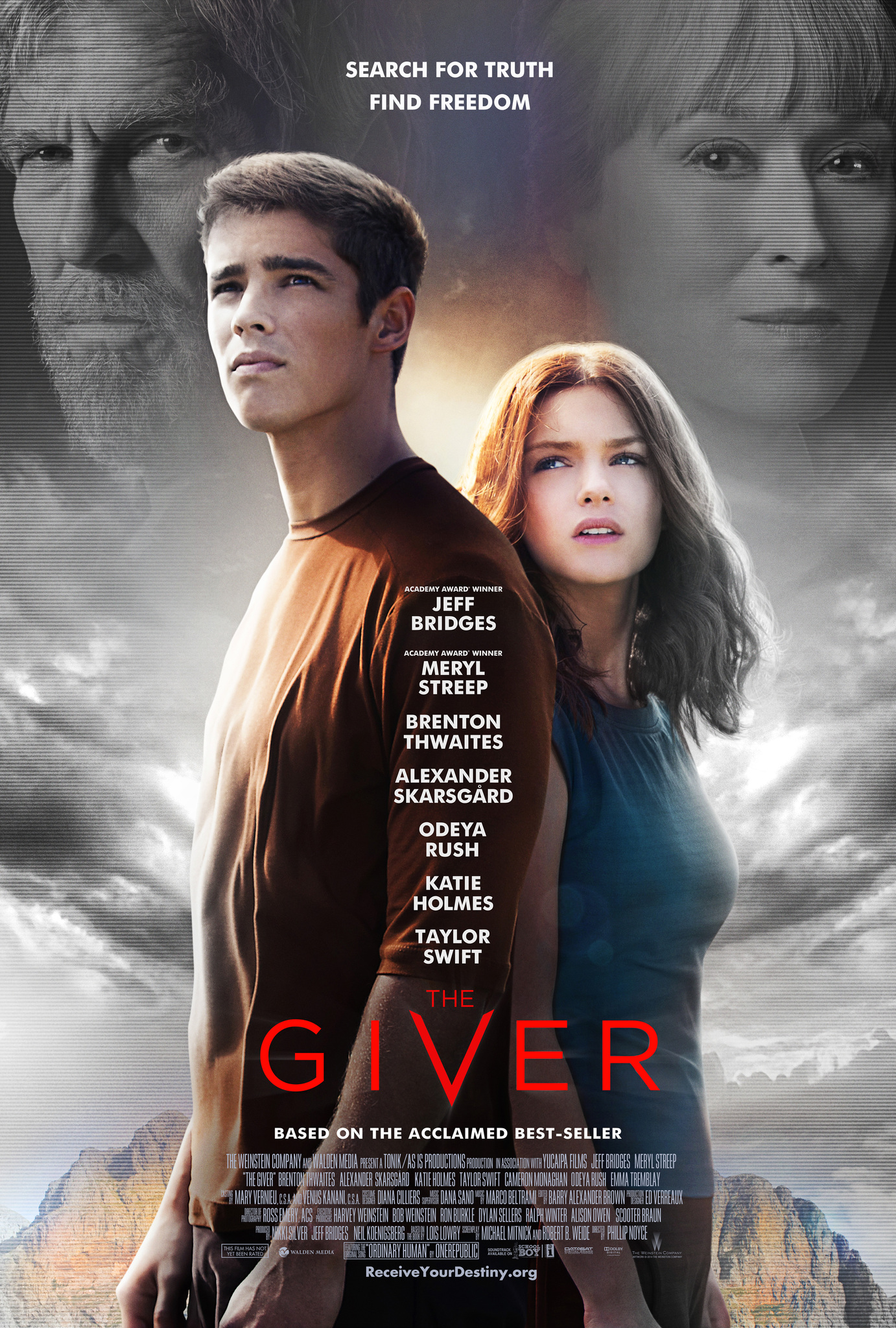 A 'The Giver' című film posztere