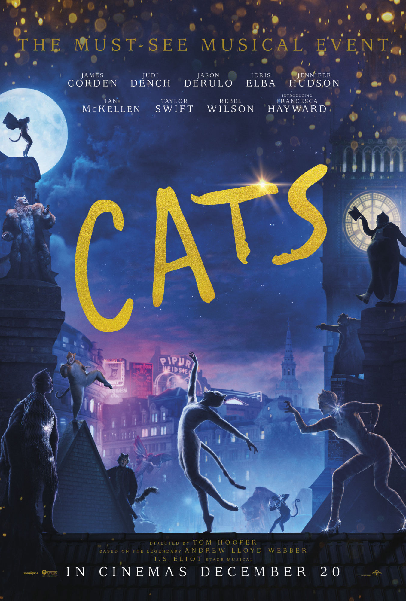 A 'Cats' című film posztere