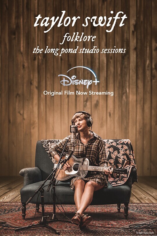 A 'Folklore: The Long Pond Studio Sessions' című film posztere