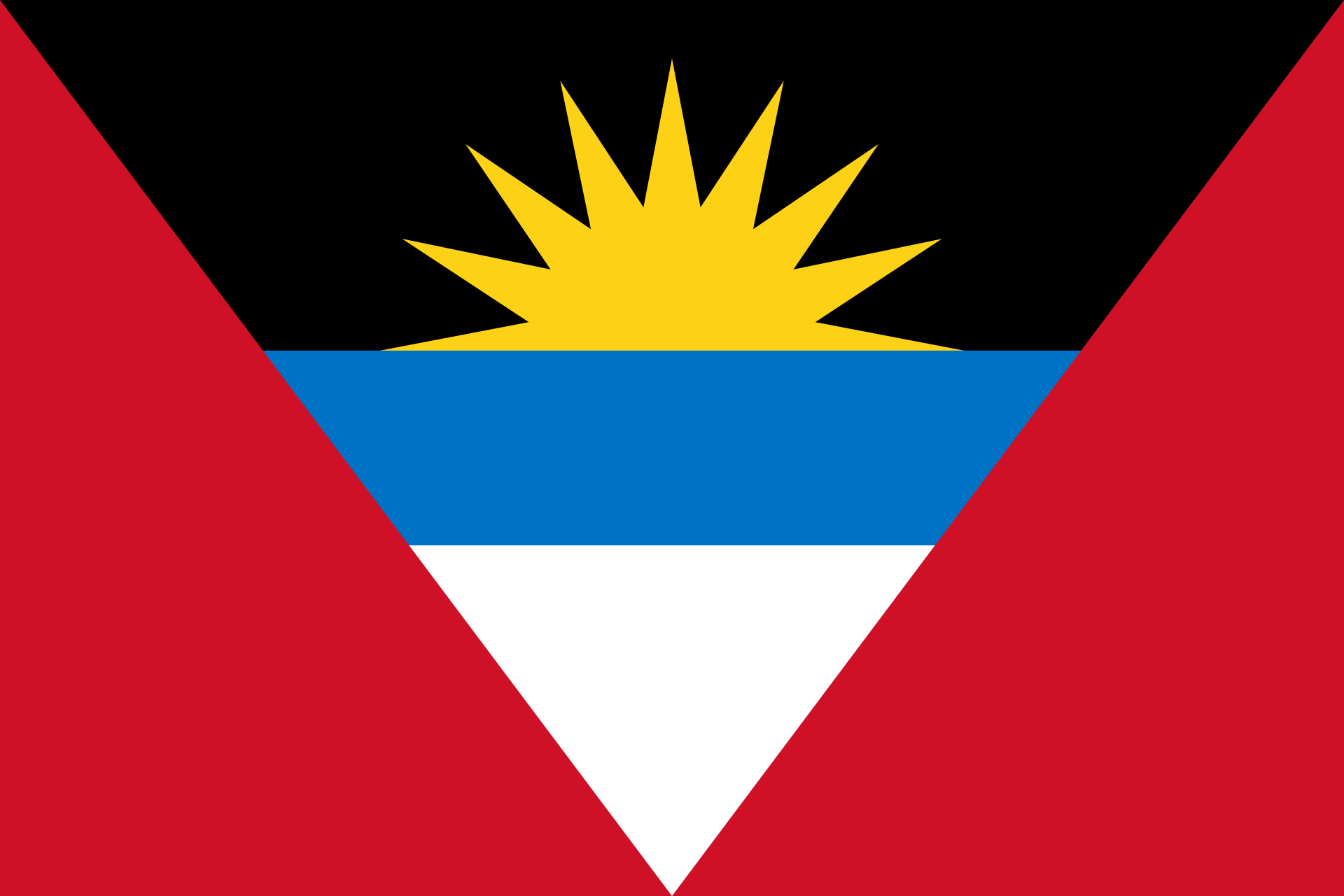 Antigua és Barbuda zászlaja