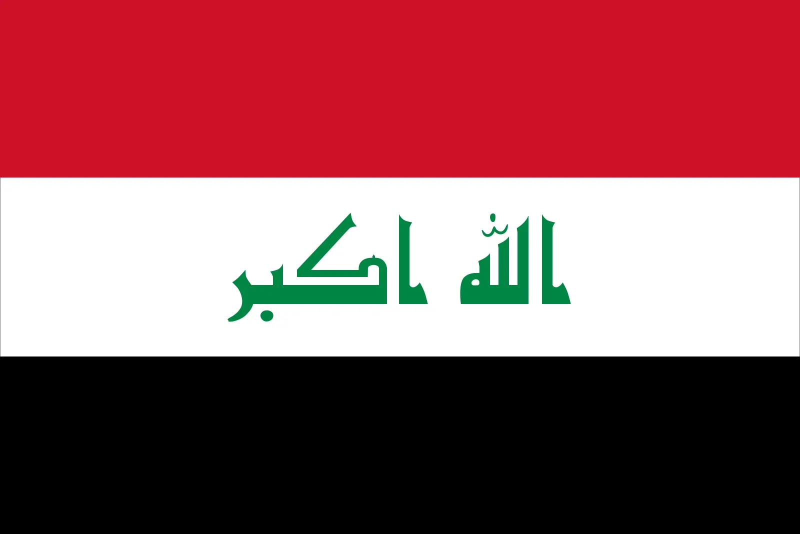 Irak zászlaja