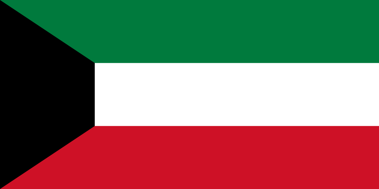 Kuwait zászlaja