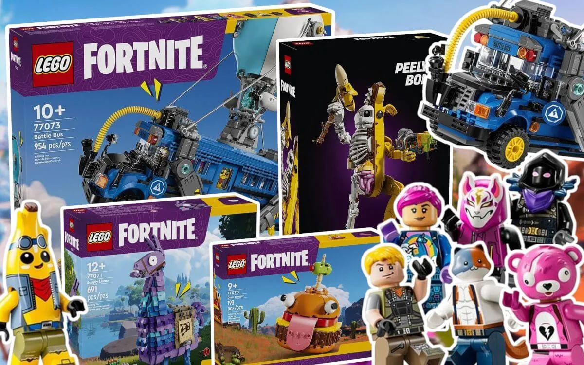 Különböző Lego settek egy képen