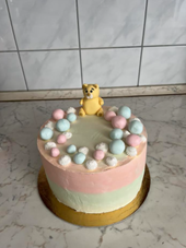 Gender reveal torta