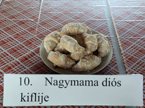 Nagymama diós kiflije