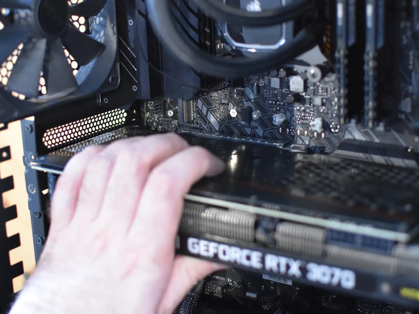 Install a nVidia 3070 GPU