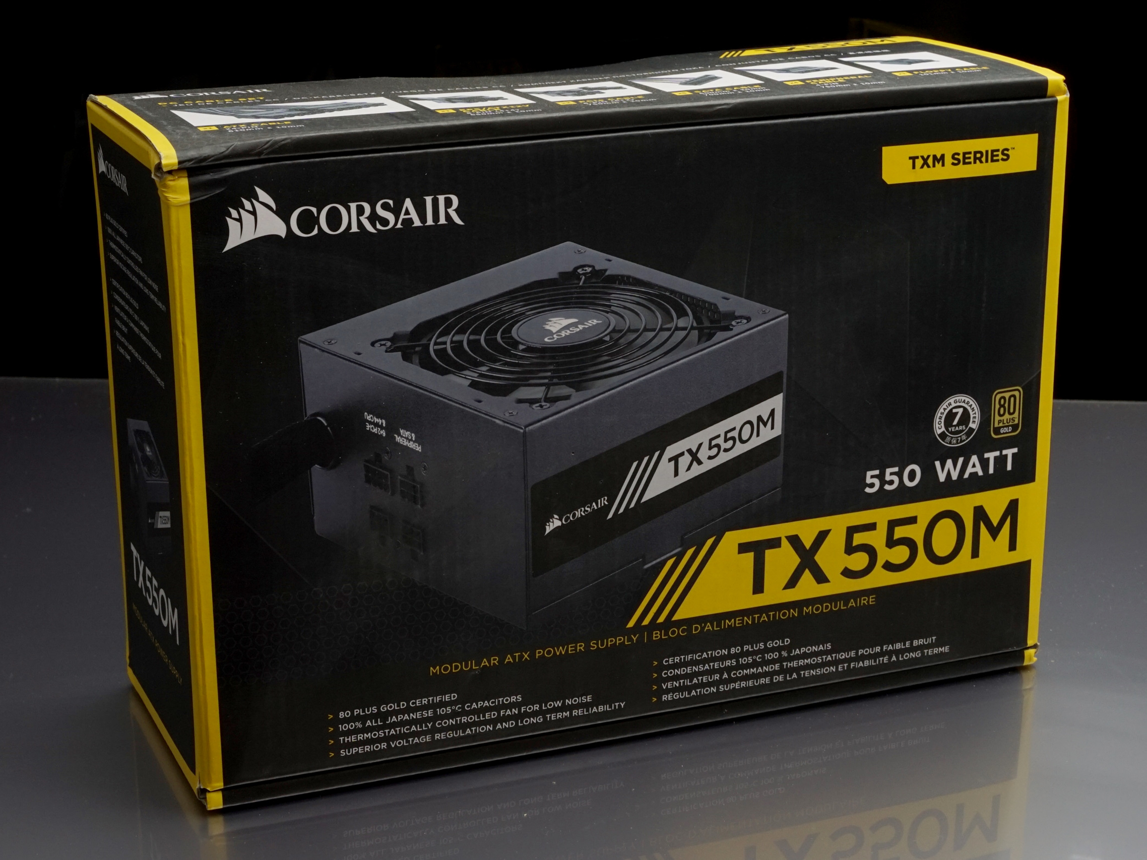Picture of Corsair PSU box