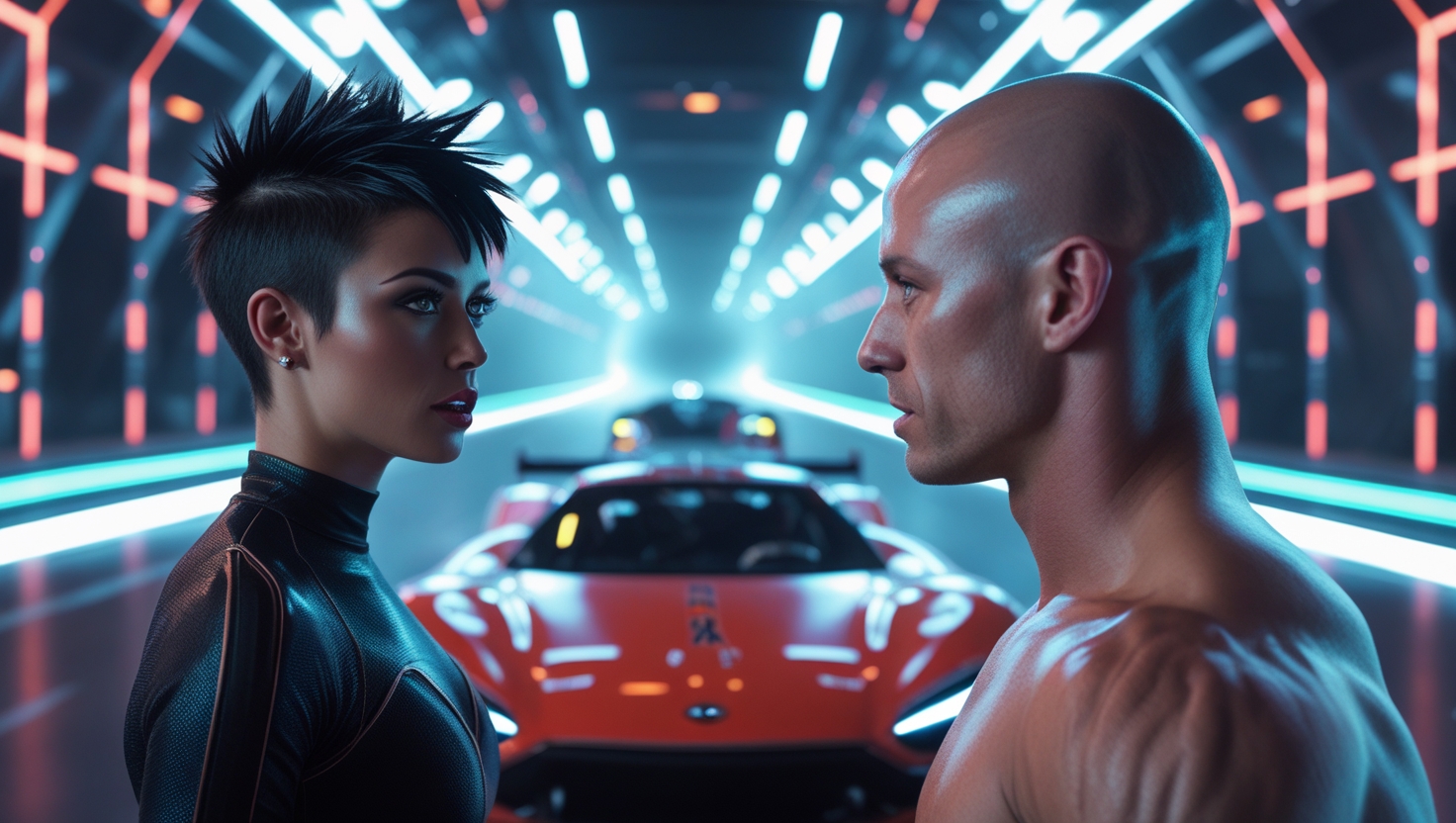Crypto Racer game screenshot