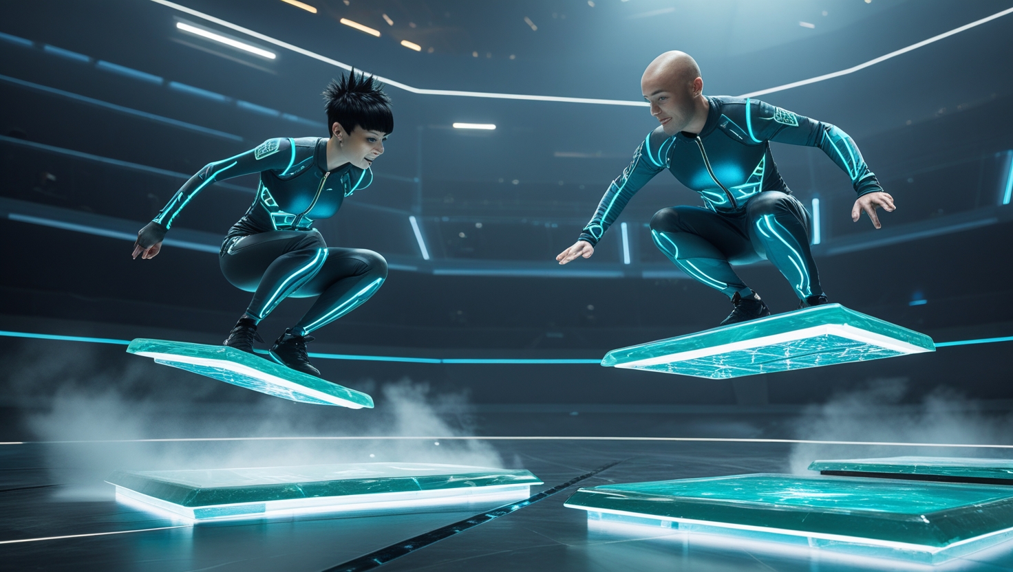 Glass Pads game screenshot