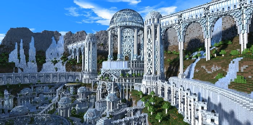 Egy képernyőkép a Minecraft játékból