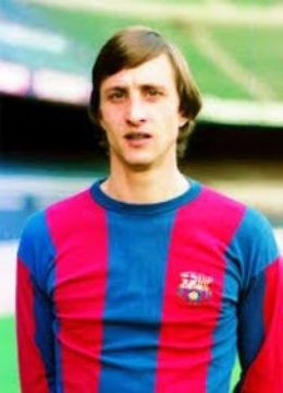 Joan Cruyff a Barcelona mezében