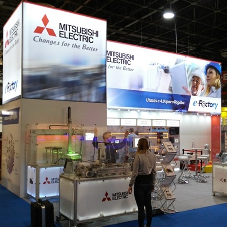 Mitsubishi Electric kiállítási standja